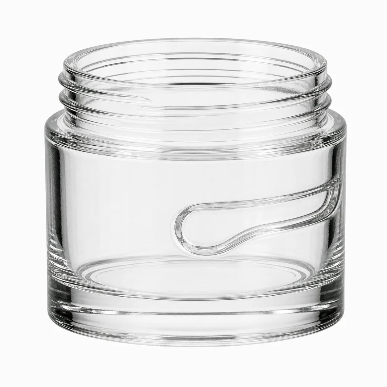 Mask Jars with Integrated Spoon Slot GPS-BPC-2481