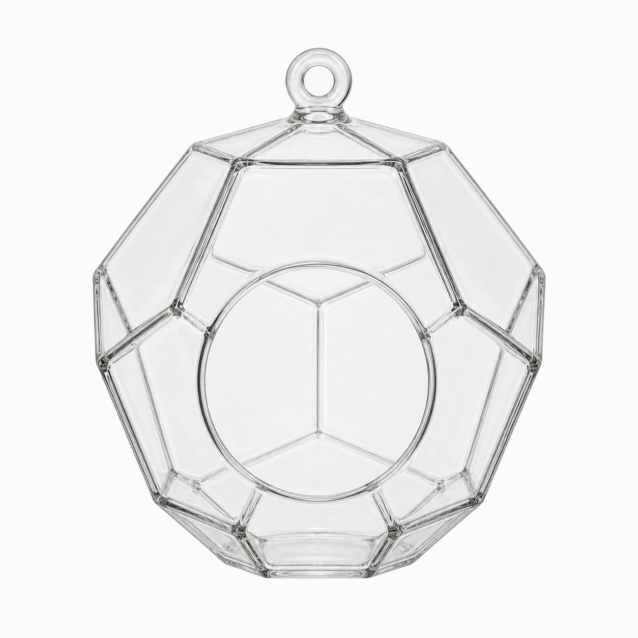 Hanging Geometric Glass Terrarium Globes GPS-CHF-4523