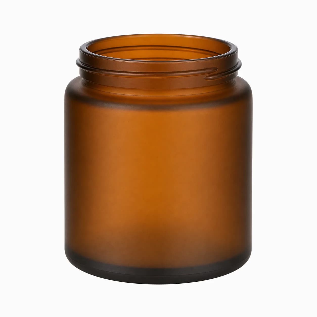 Frosted Amber Apothecary Jars GPS-BPC-3283