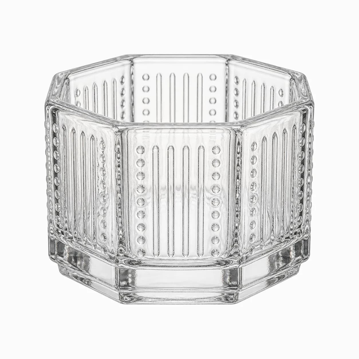 Octagonal Embossed Tealight Cups GPS-CHF-9492