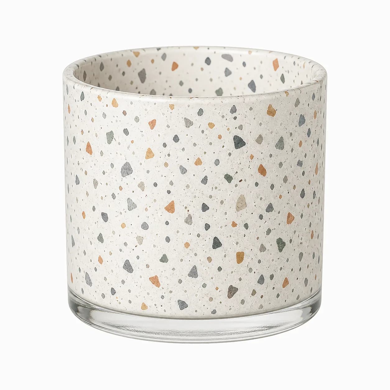 Terrazzo-style Glass Liner Cups GPS-CHF-3191