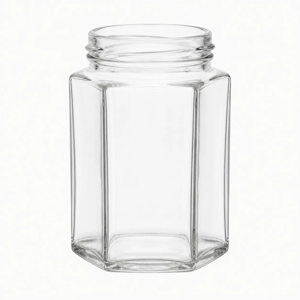 Hexagonal Jam Jars GPS-FS-9007